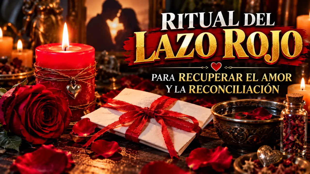 Miniatura de ❤️ Ritual del Lazo Rojo para Recuperar el Amor y la Reconciliación